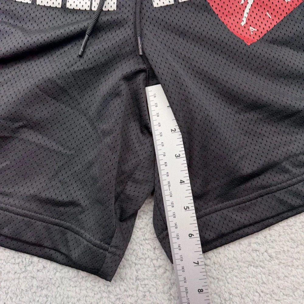 Nike Air Jordan AA4607-010 Mens XXL Black Jumpman Graphic Mesh Basketball Shorts